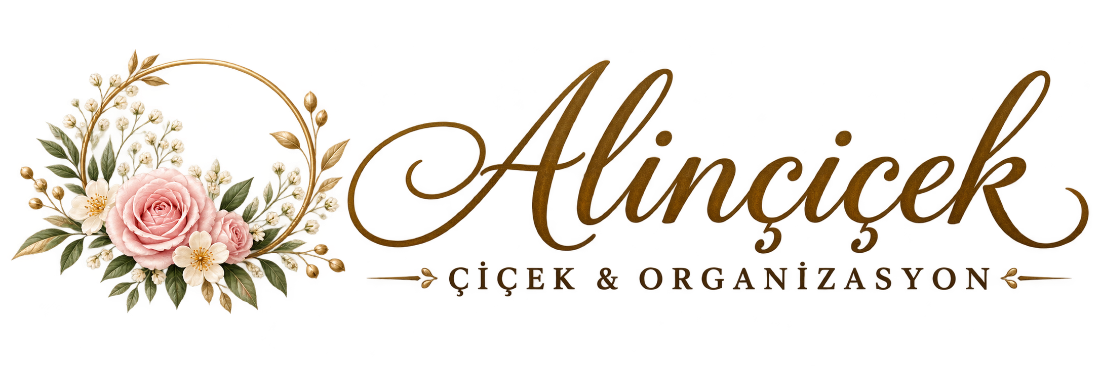 Alin Çiçek ve Organizasyon logosu